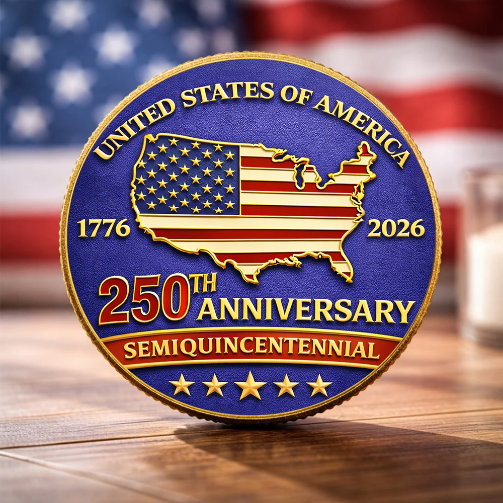 United States Of America 250th Anniversary 1776-2026 Commemorative Coin HA75 920732 - Image 2