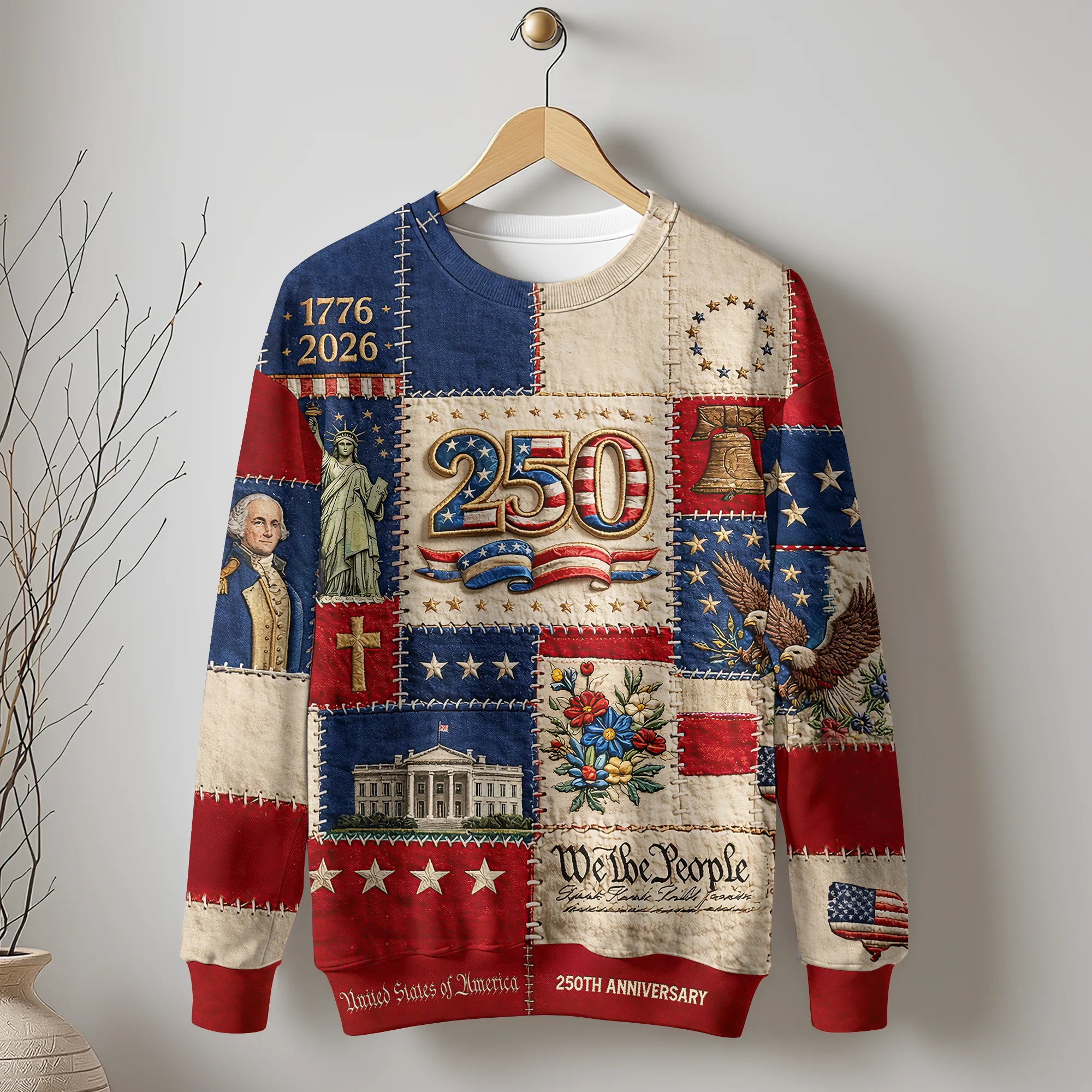 United States of America 250th Anniversary 1776 - 2026 Patriotic 3D Shirt HA75 920250 - Image 6