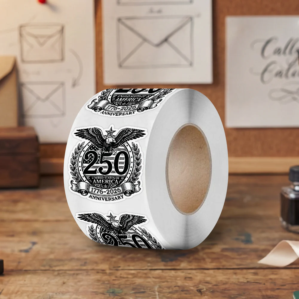 USA 250th Anniversary America 1776-2026 Roll Sticker HA75 920670 - Image 5