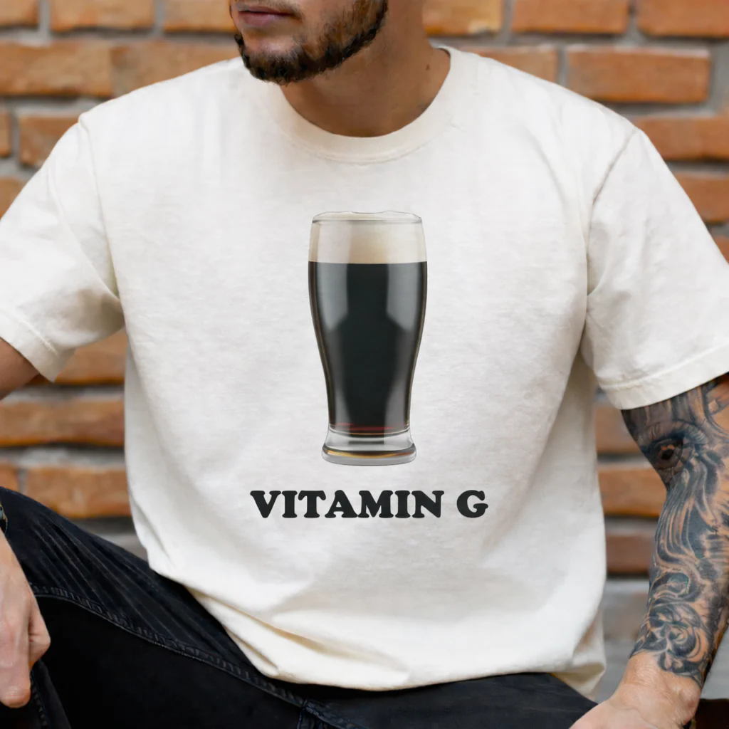 Vitamin G St. Patrick's Day Funny Frat Beer Drinking Comfort Shirt HA75 920554 - Image 4