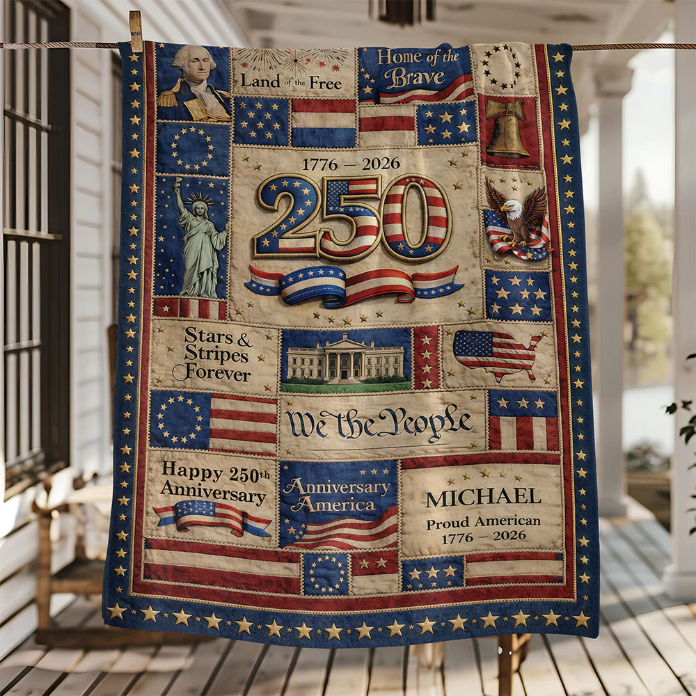 We The People – America 250th Anniversary Patriotic Blanket HA75 920398 - Image 5