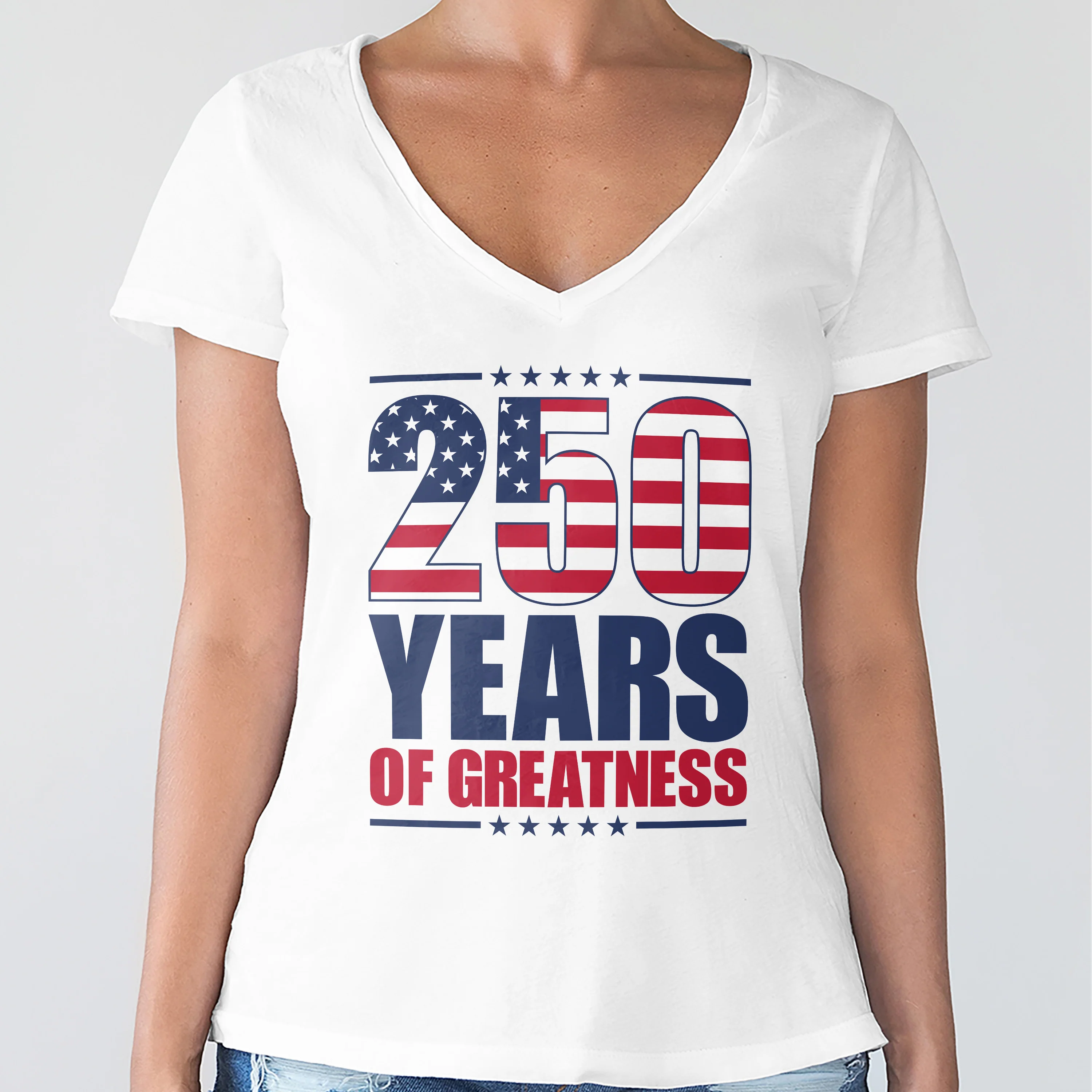 250 Years of Greatness USA Flag Patriotic 1776-2026 Anniversary Bright Shirt LM32 895227 - Image 6