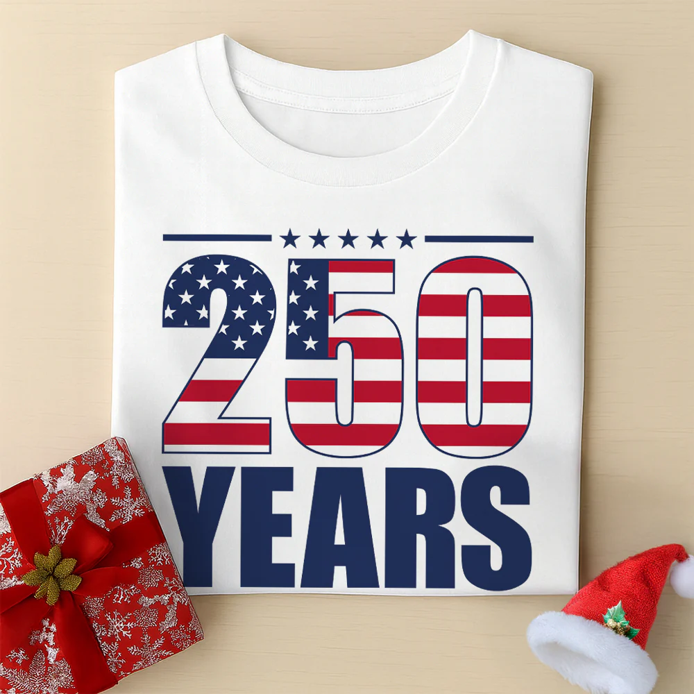 250 Years of Greatness USA Flag Patriotic 1776-2026 Anniversary Bright Shirt LM32 895227 - Image 7