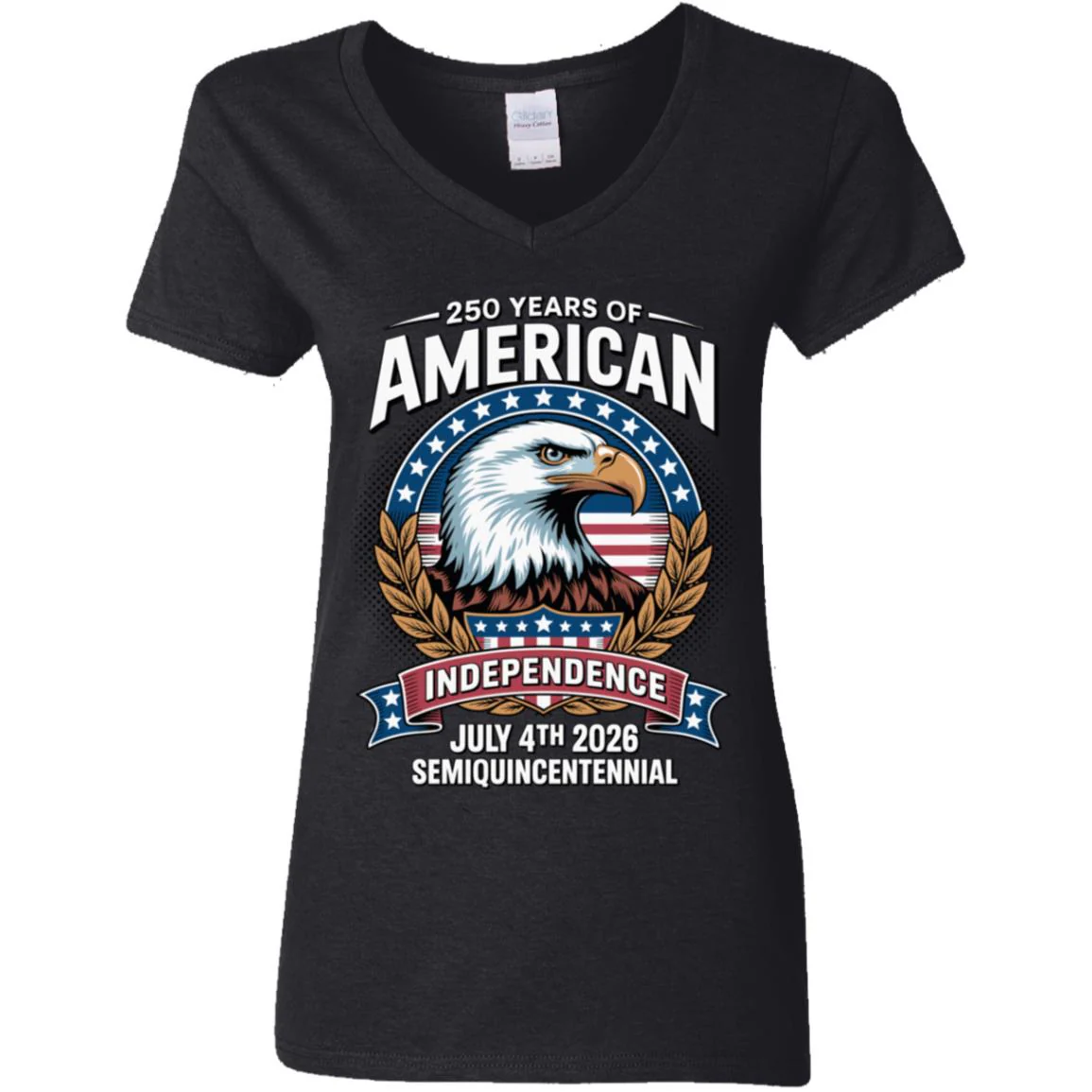American 250 Years Independence Eagle - July 4th 2026 Dark Shirt LM32 895247 - Image 19
