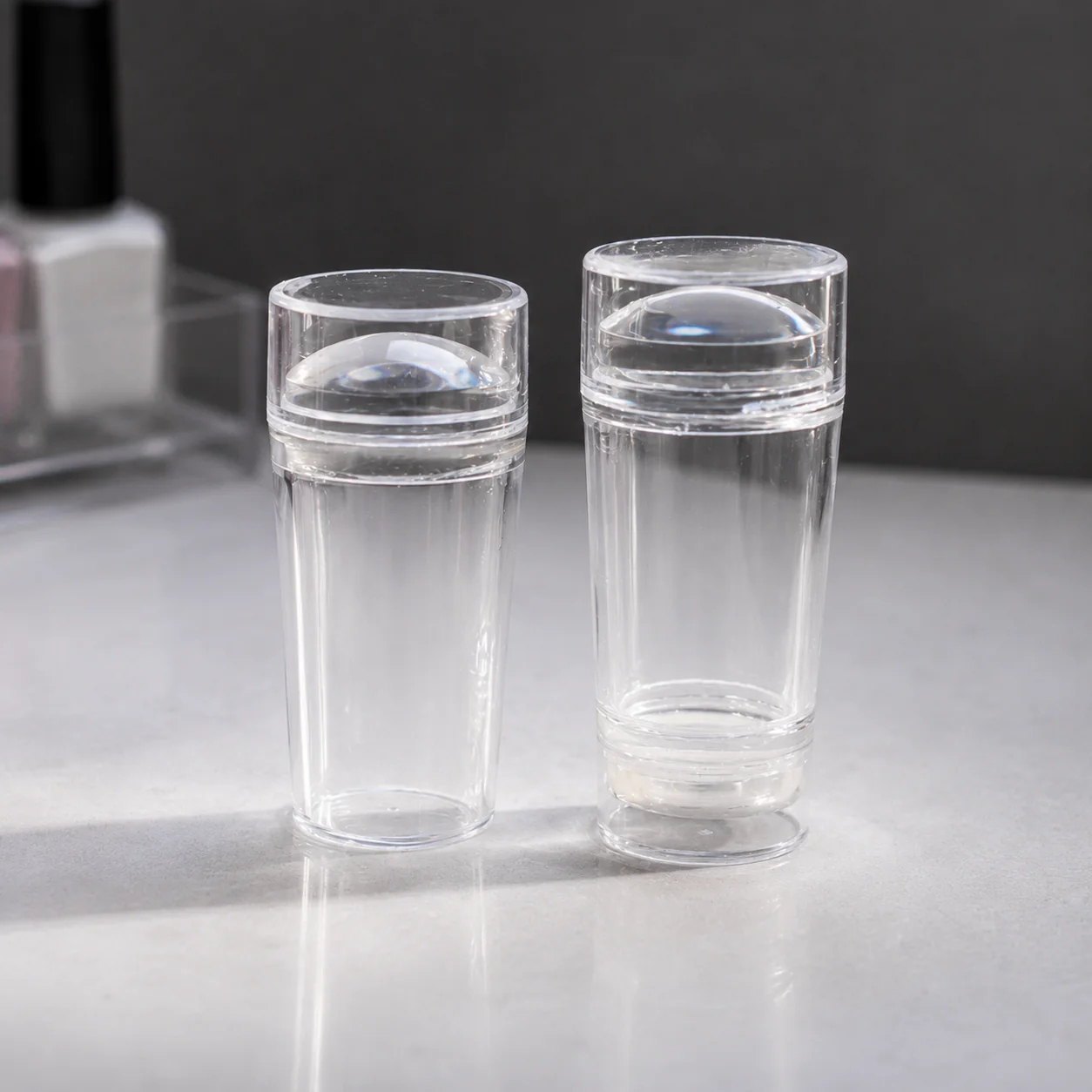 Clear Nail Stamper - Transparent Jelly Nail Stamping Tool LM32 669151