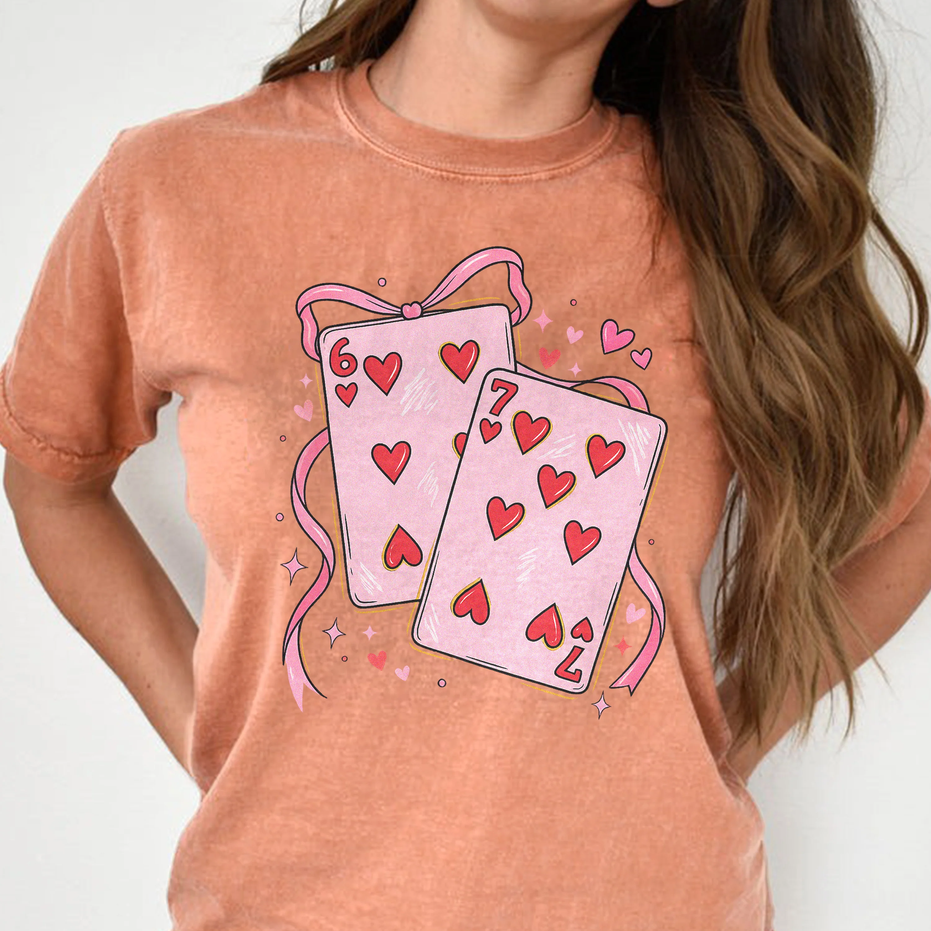Coquette Funny Playing Cards Valentine 6 7  Six Seven Comfort Shirt LM32 897561 - Image 5