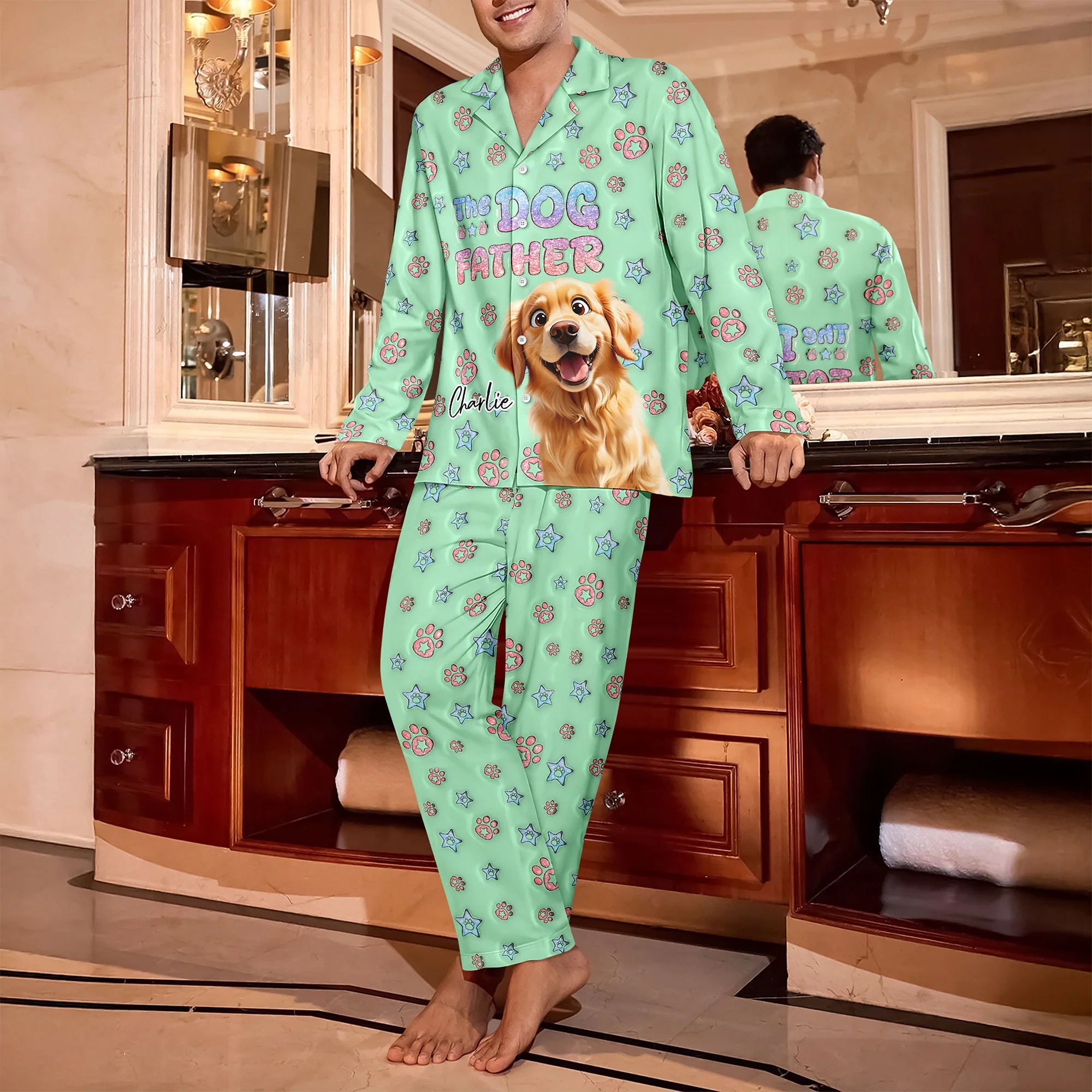 Custom Baby Dog The DogMother 3D Effect Pajamas For Dog Lovers LM32 895937 - Image 10