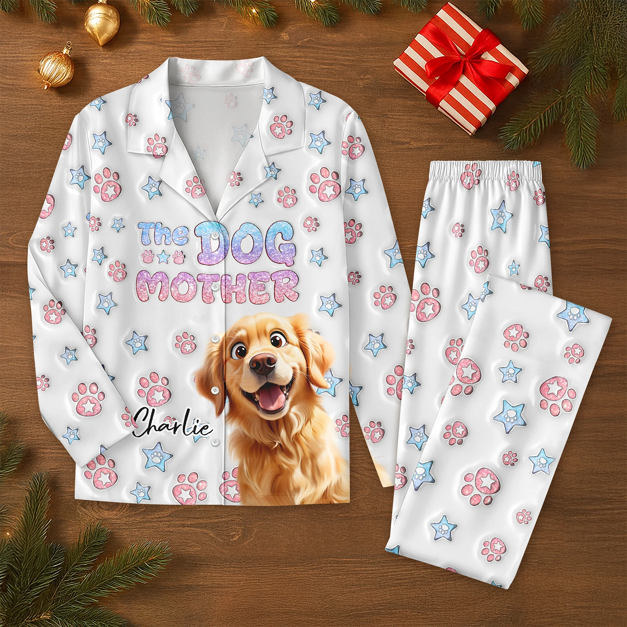 Custom Baby Dog The DogMother 3D Effect Pajamas For Dog Lovers LM32 895937 - Image 8