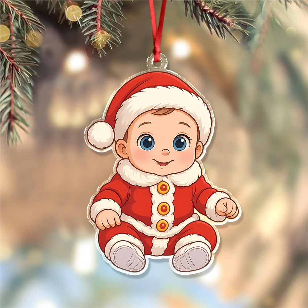 Custom Cute Kid Cartoon Photo Decor Acrylic Ornament LM32 893805 - Image 6