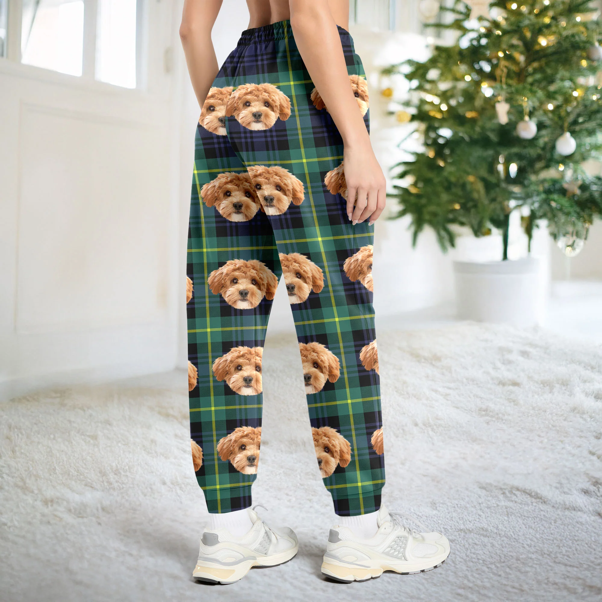 Custom Dog Cat Face Colorful Sweatpants For Dog Cat Lovers LM32 897417 - Image 3