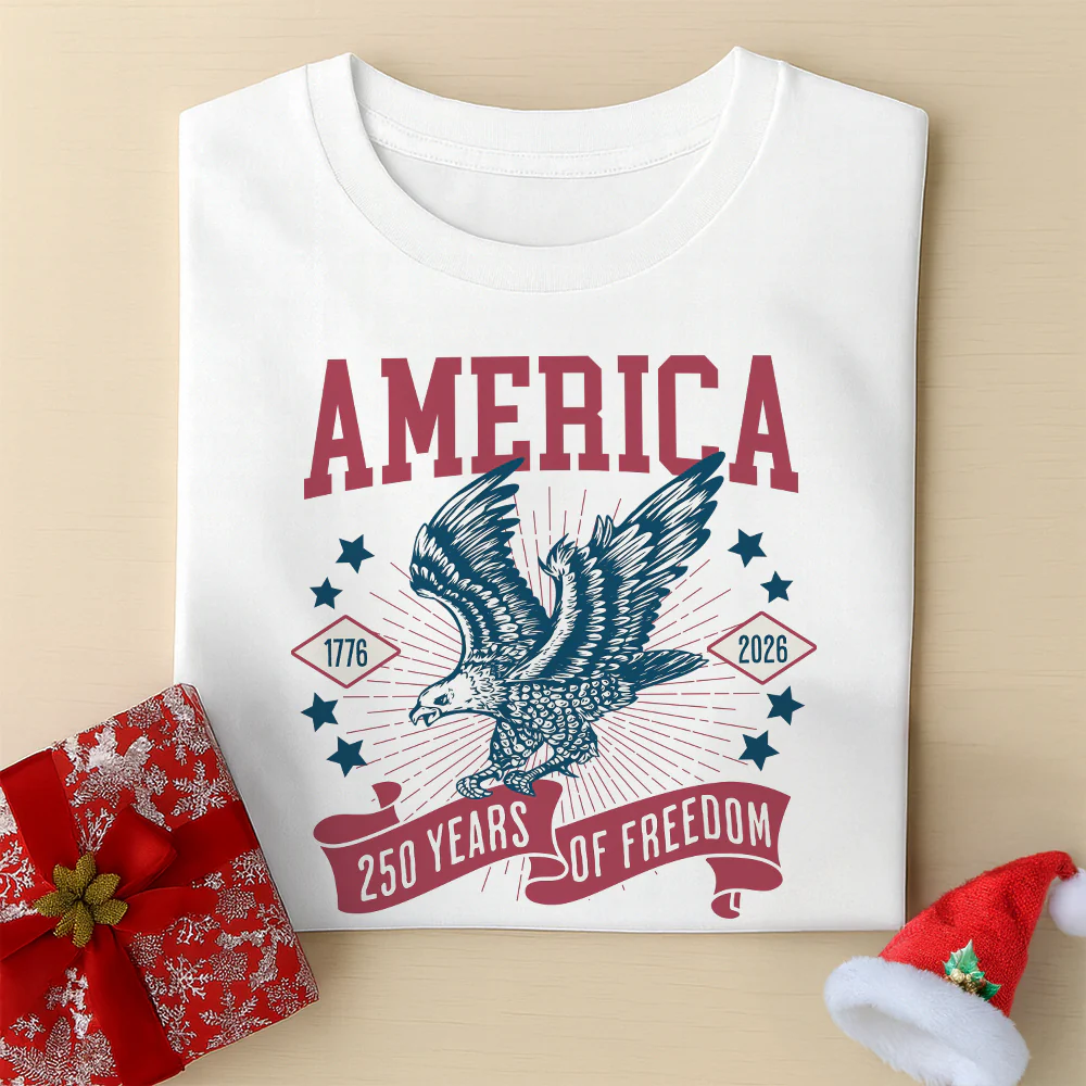 Custom Dog Photo America 250th Anniversary Eagle Bright Shirt LM32 895237 - Image 7
