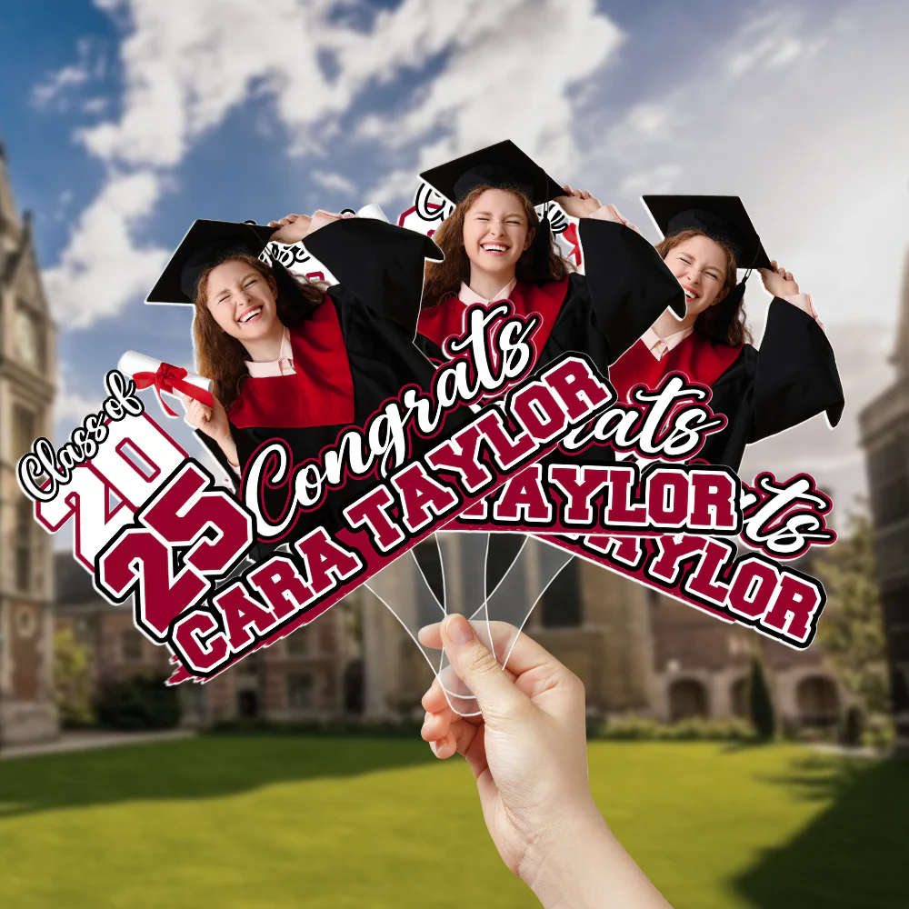 Custom Funny Face Congrats Graduation Perfect Gift Idea Face Fan LM32 893197 - Image 2
