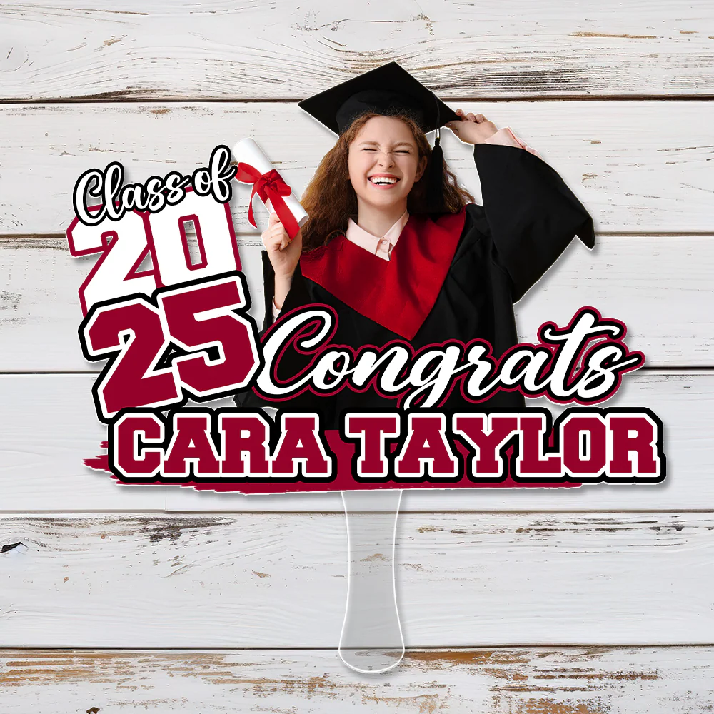 Custom Funny Face Congrats Graduation Perfect Gift Idea Face Fan LM32 893197 - Image 6