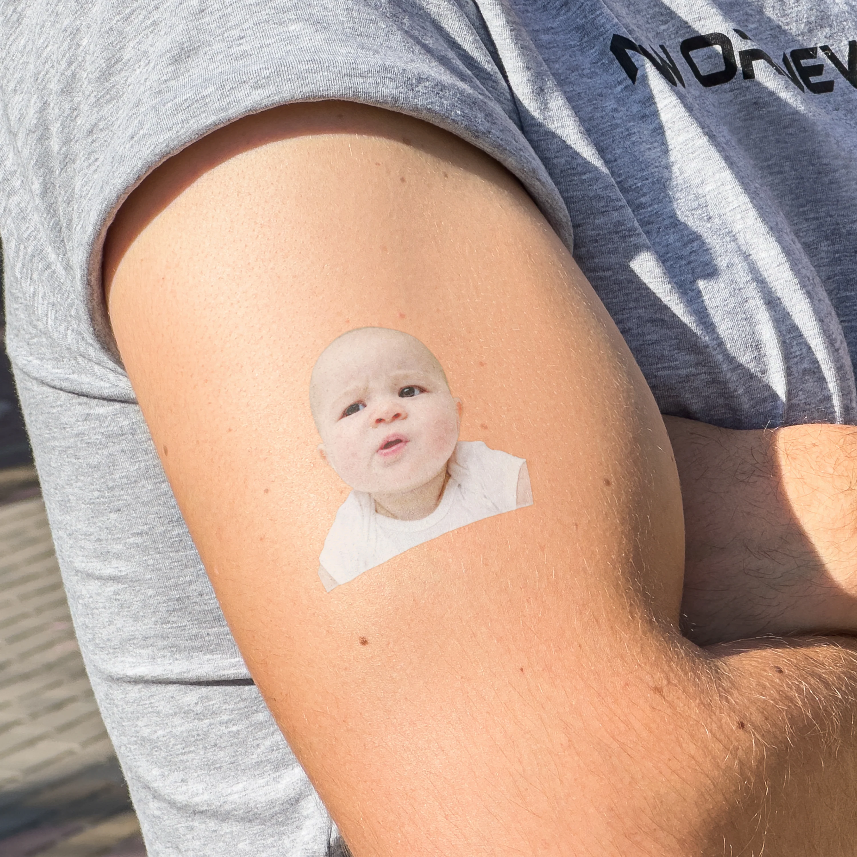 Custom Funny Face Temporary Tattoos - Personalized Favors for Birthdays, Graduations LM32 899989 - Image 4