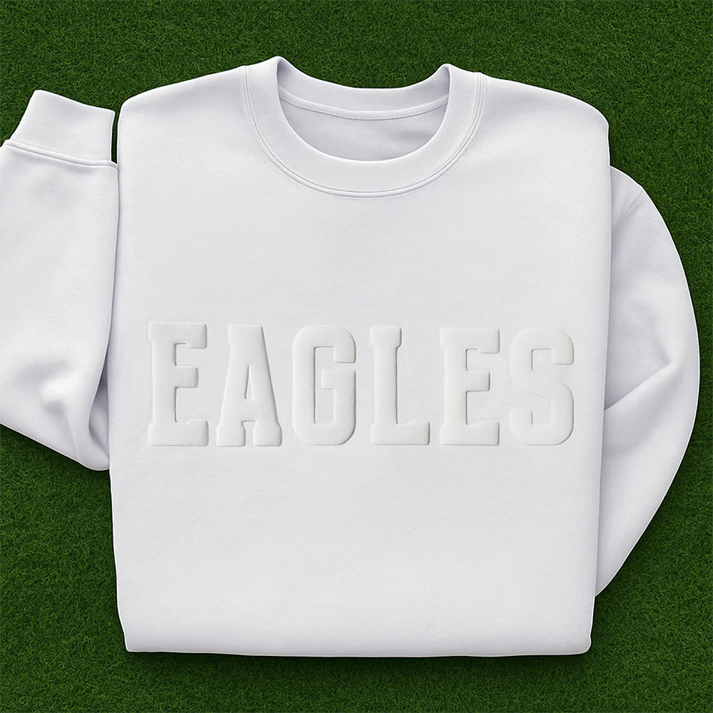 Custom Name Mascot Team Game Day Puff Print Shirt For Sport Players LM32 895637 - Image 5