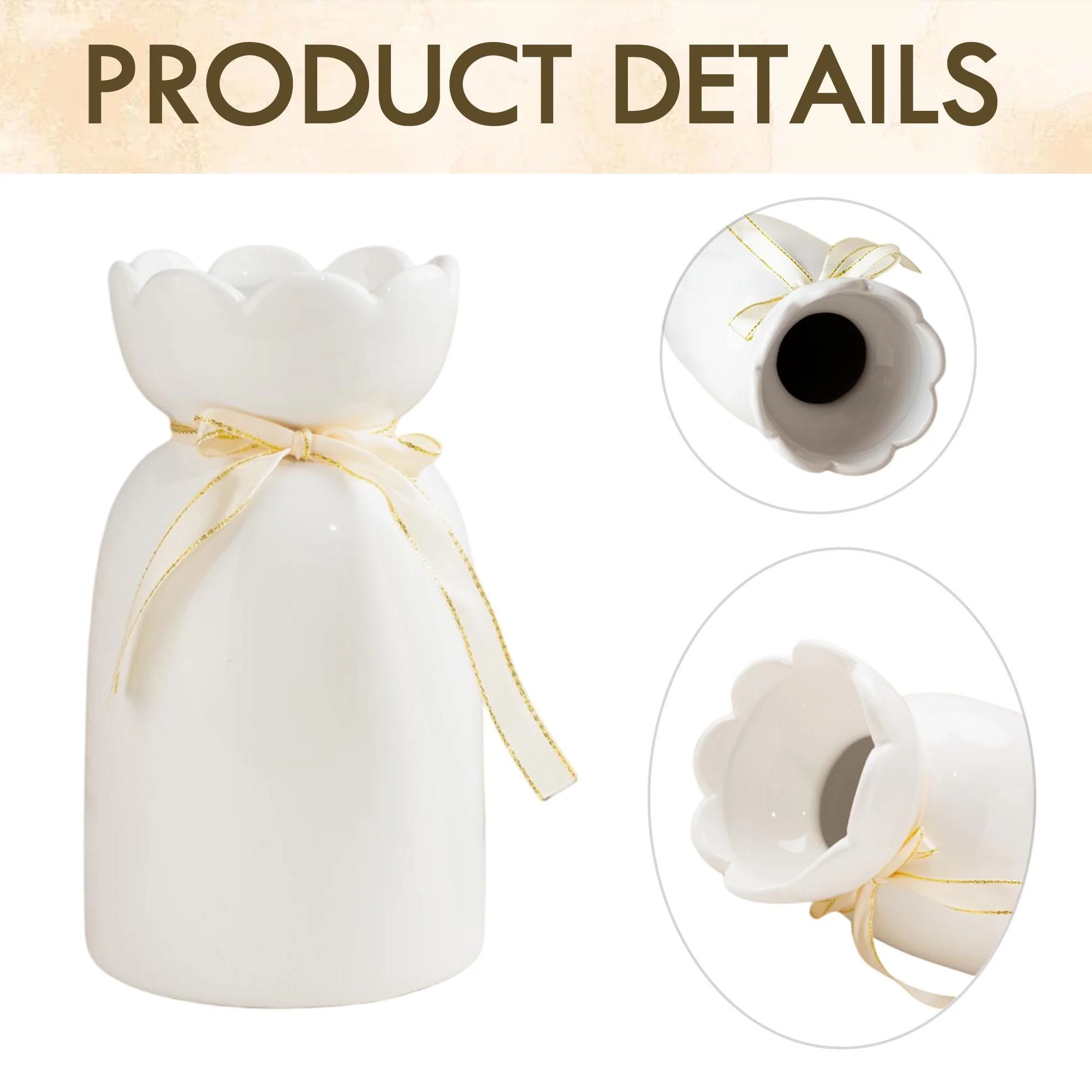 Custom Photo Gift for Mom Flower Ceramic Vase, Mother's Day Gift for Mom Nana Grandma LM32 899729 - Image 8