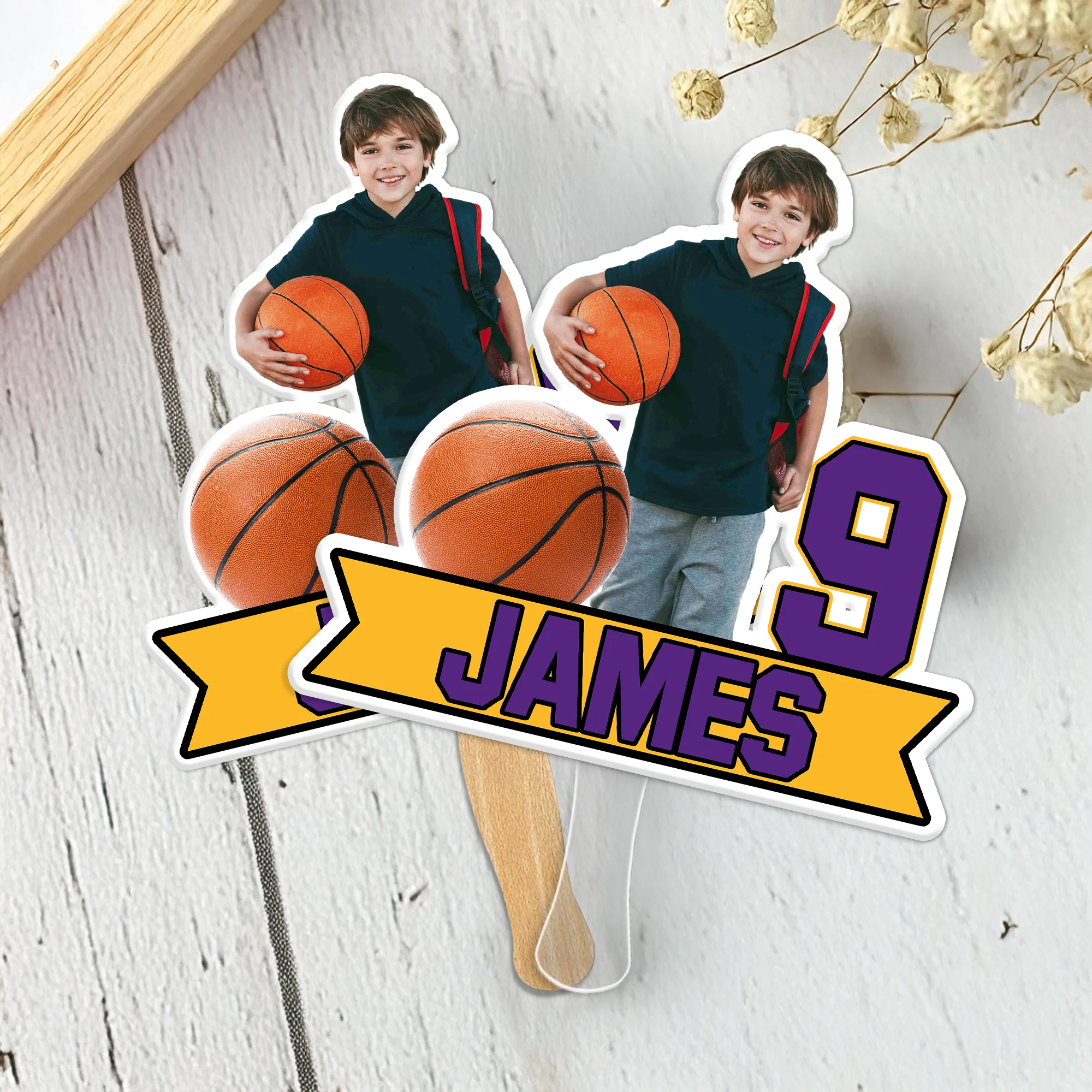Custom Photo Sport King Perfect Gift Idea Face Fan LM32 893449 - Image 5