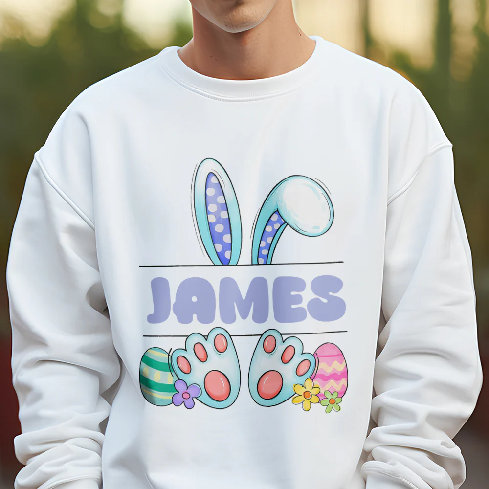 Custome Name Happy Easter Cute Bunny Toddler - Easter Bright Shirt LM32 897775 - Image 6