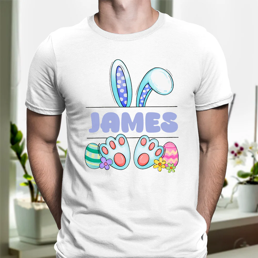 Custome Name Happy Easter Cute Bunny Toddler - Easter Bright Shirt LM32 897775 - Image 9