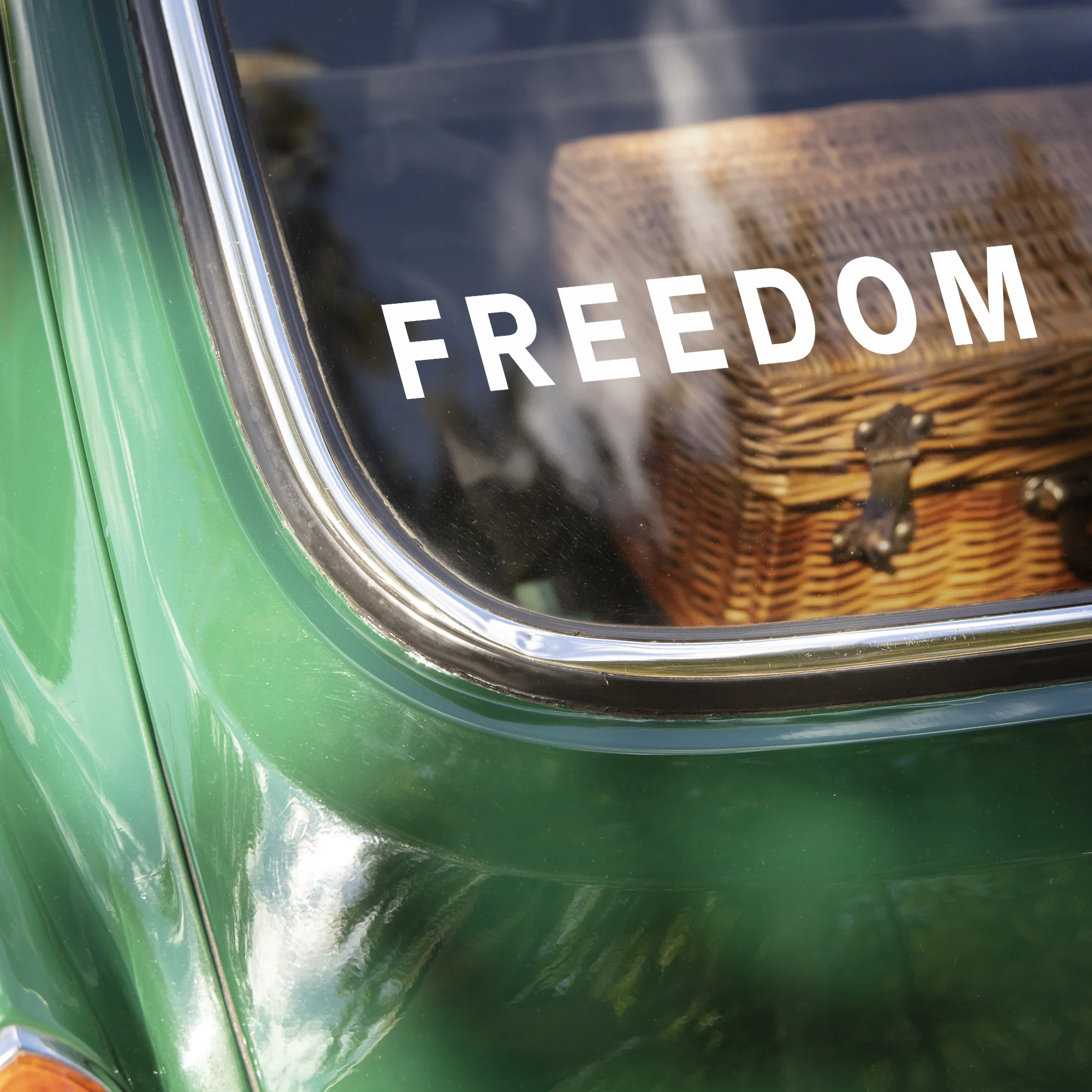 Freedom Charlie Kirk Car Window Decal Sticker LM32 67785 - Image 3