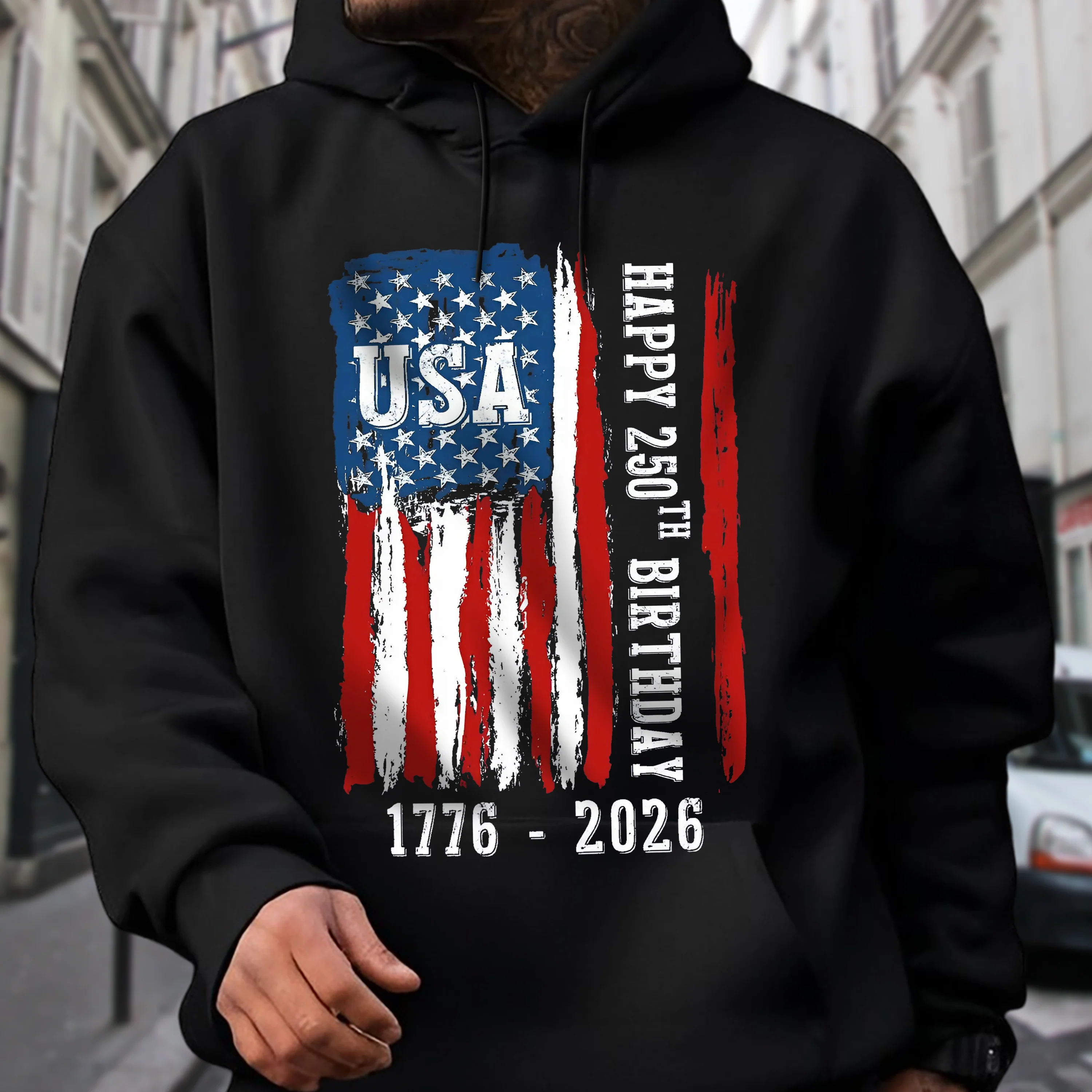 Happy 250th Birthday America Flag Bright Shirt LM32 895283 - Image 3
