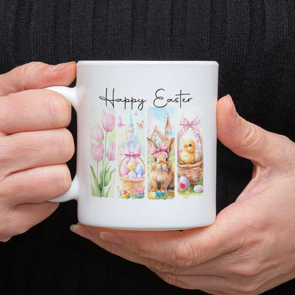Happy Easter Bunny White Mug LM32 893127 - Image 3