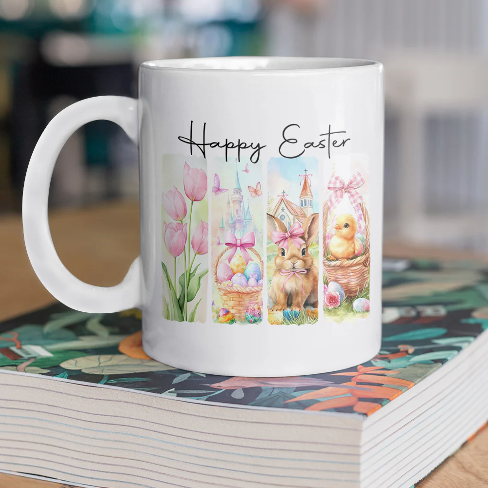 Happy Easter Bunny White Mug LM32 893127 - Image 4