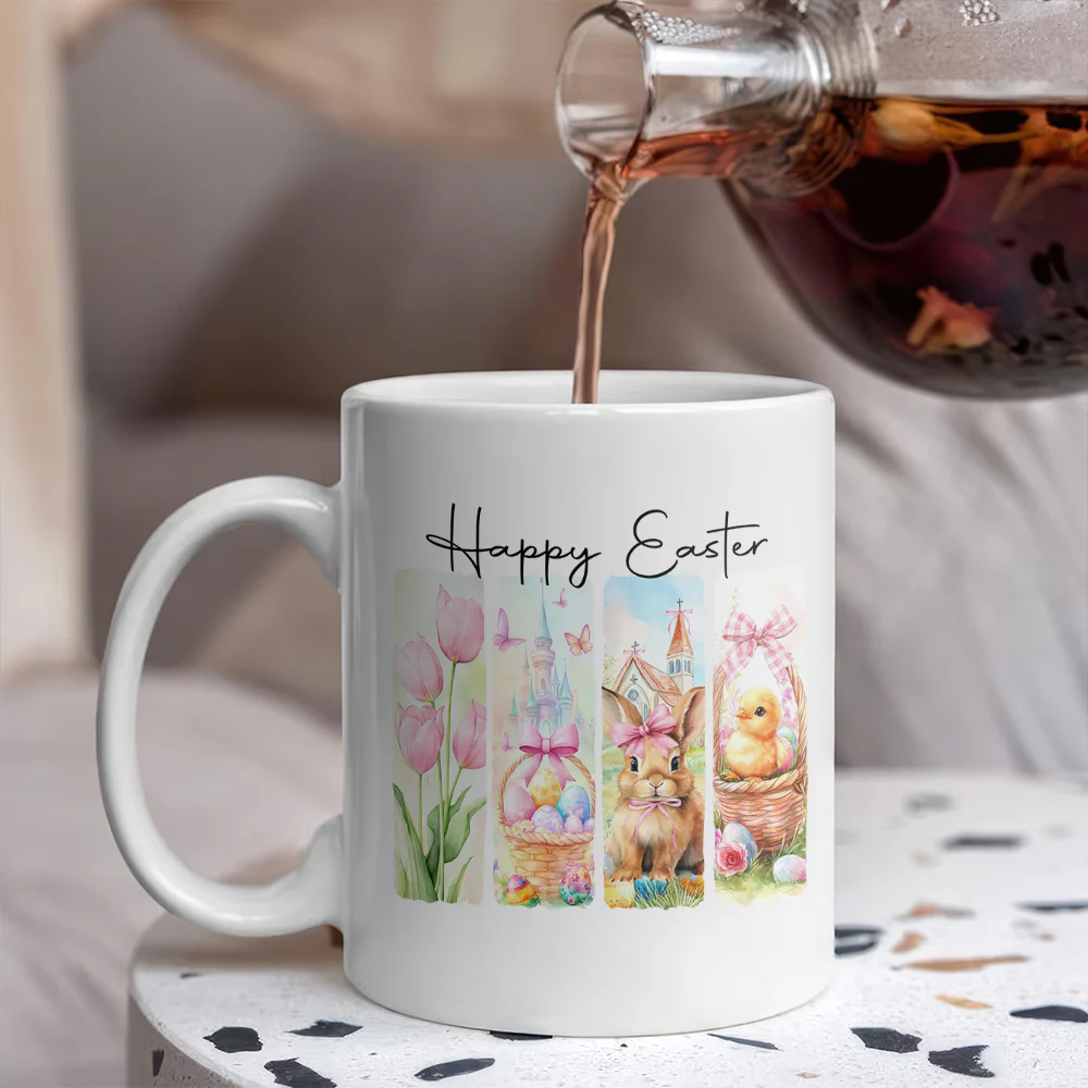Happy Easter Bunny White Mug LM32 893127 - Image 5