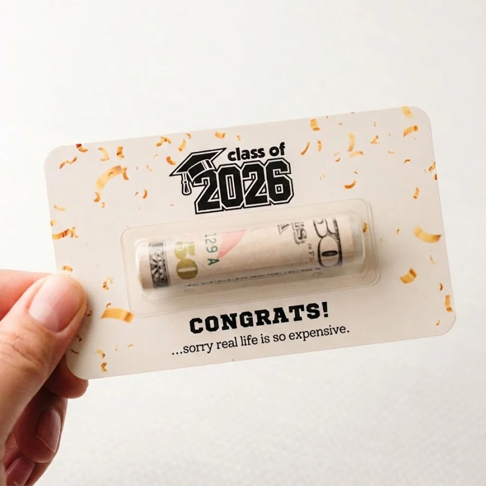 Personalized Funny Gift Happy Graduation BRUH Money Holder Card LM32 899169 - Image 6