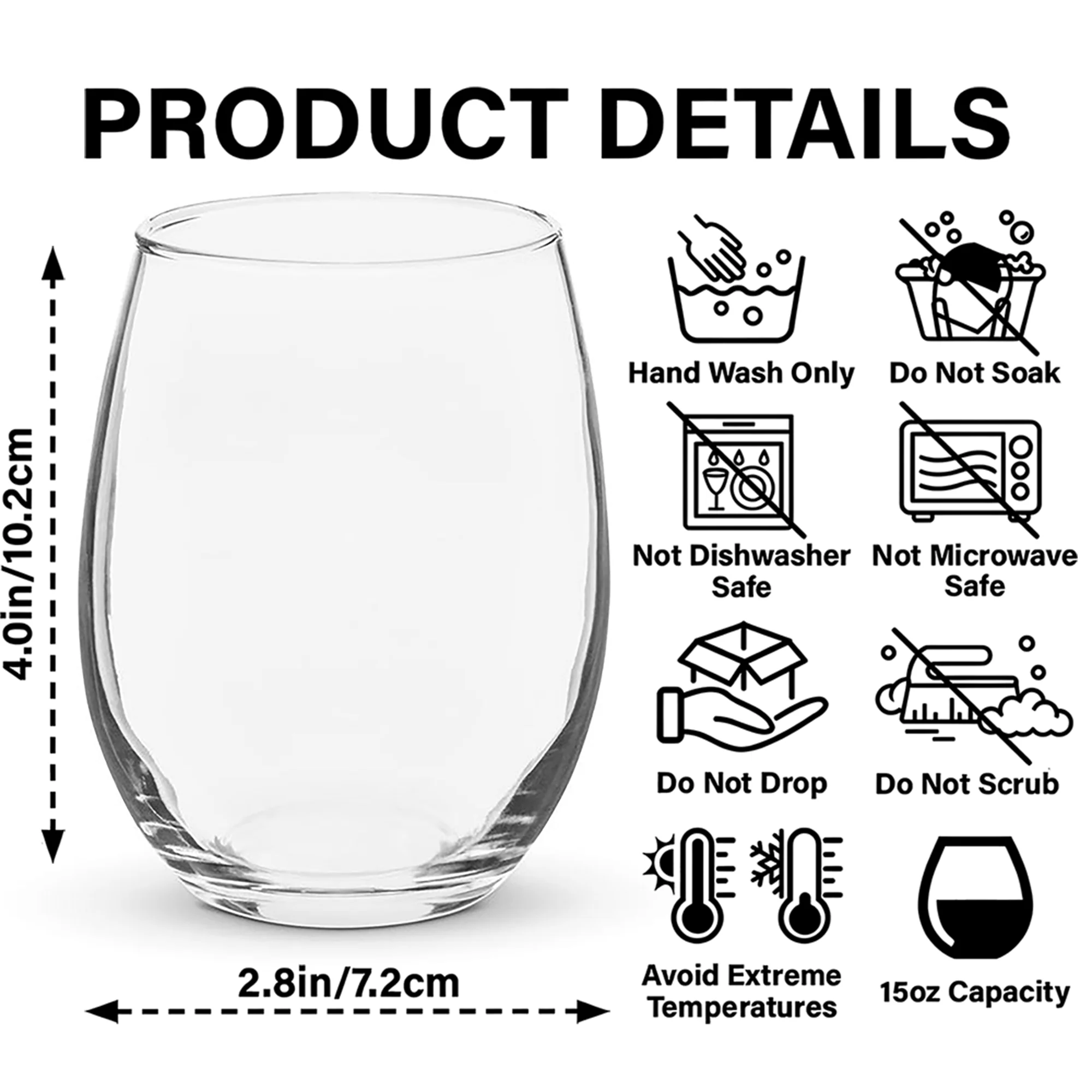 Personalized Gift Anniversary You're Still Hotter Than This Stemless Wine Glass For Couples LM32 893059 - Image 7