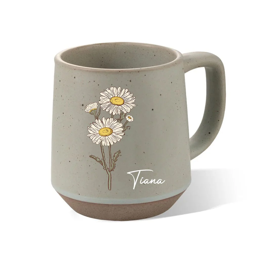 Personalized Christmas Gift Name With Floral Unique Printed Pottery Mug For Bestie, Family LM32 891941 - Image 4