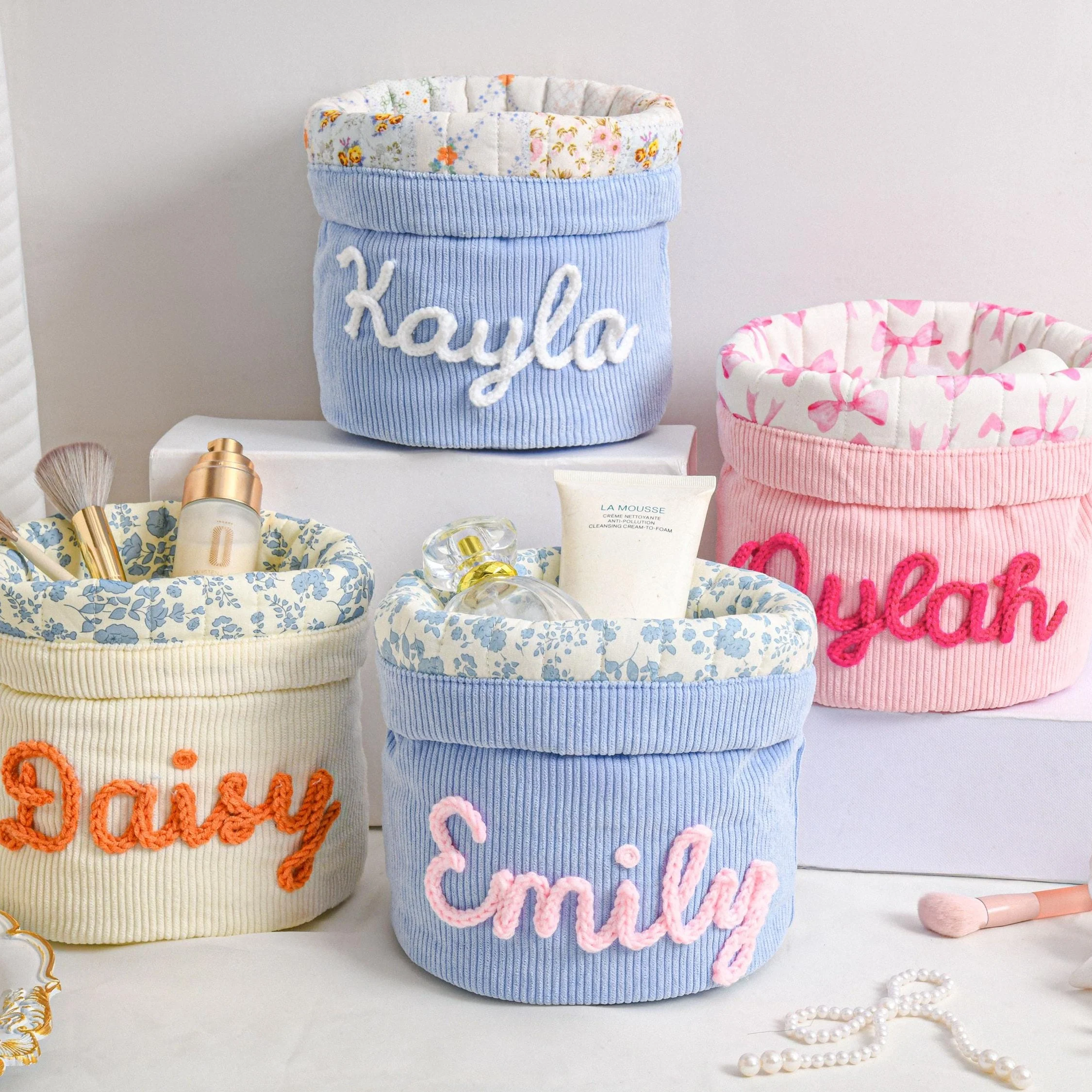 Personalized Large Capacity Makeup Bag, Toiletry Bag for Women, Her, Bachelorette Gift LM32 899791