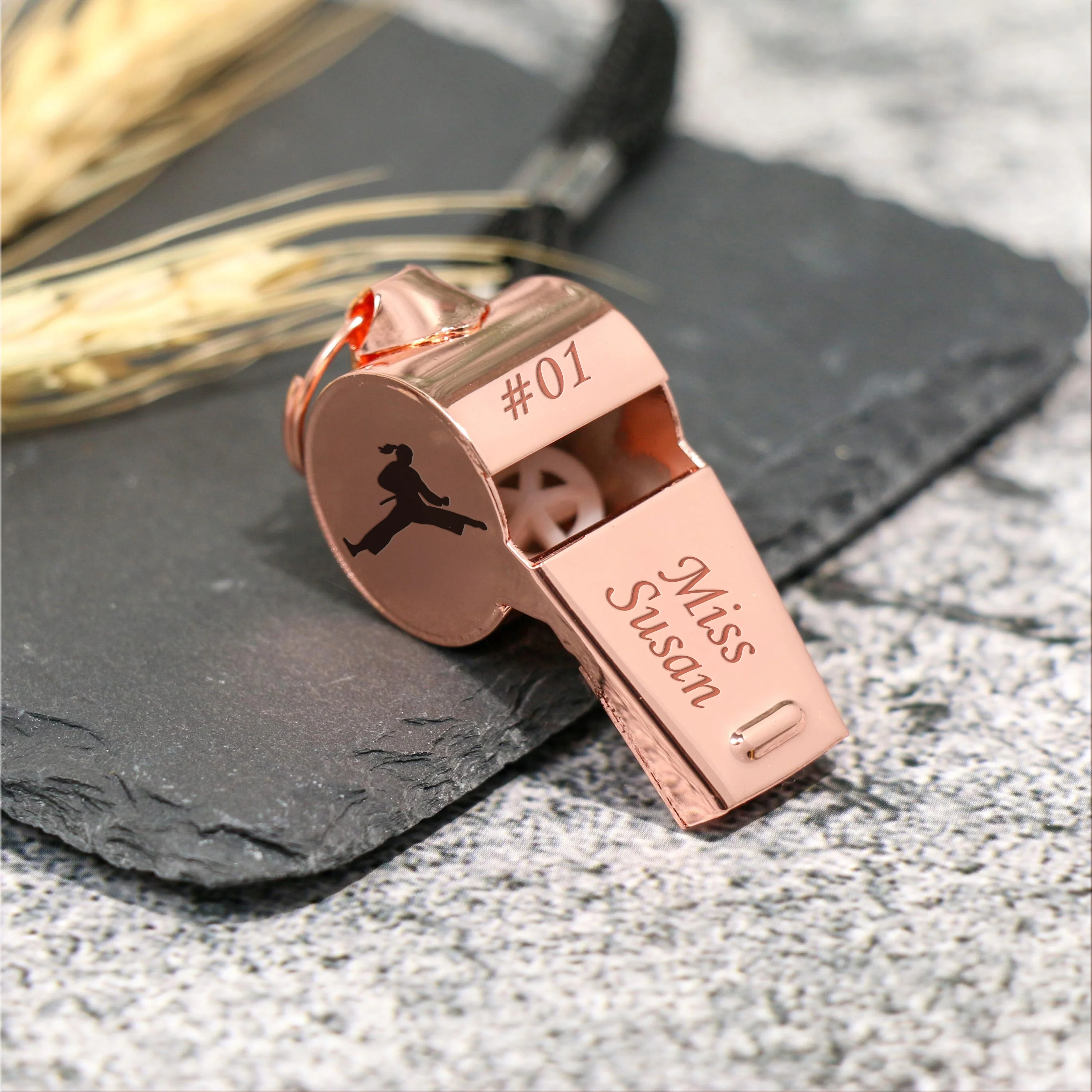 Personalized Miss Name Teacher Coach Whistle - Teacher Gifts, Graduation Gift LM32 897885 - Image 4