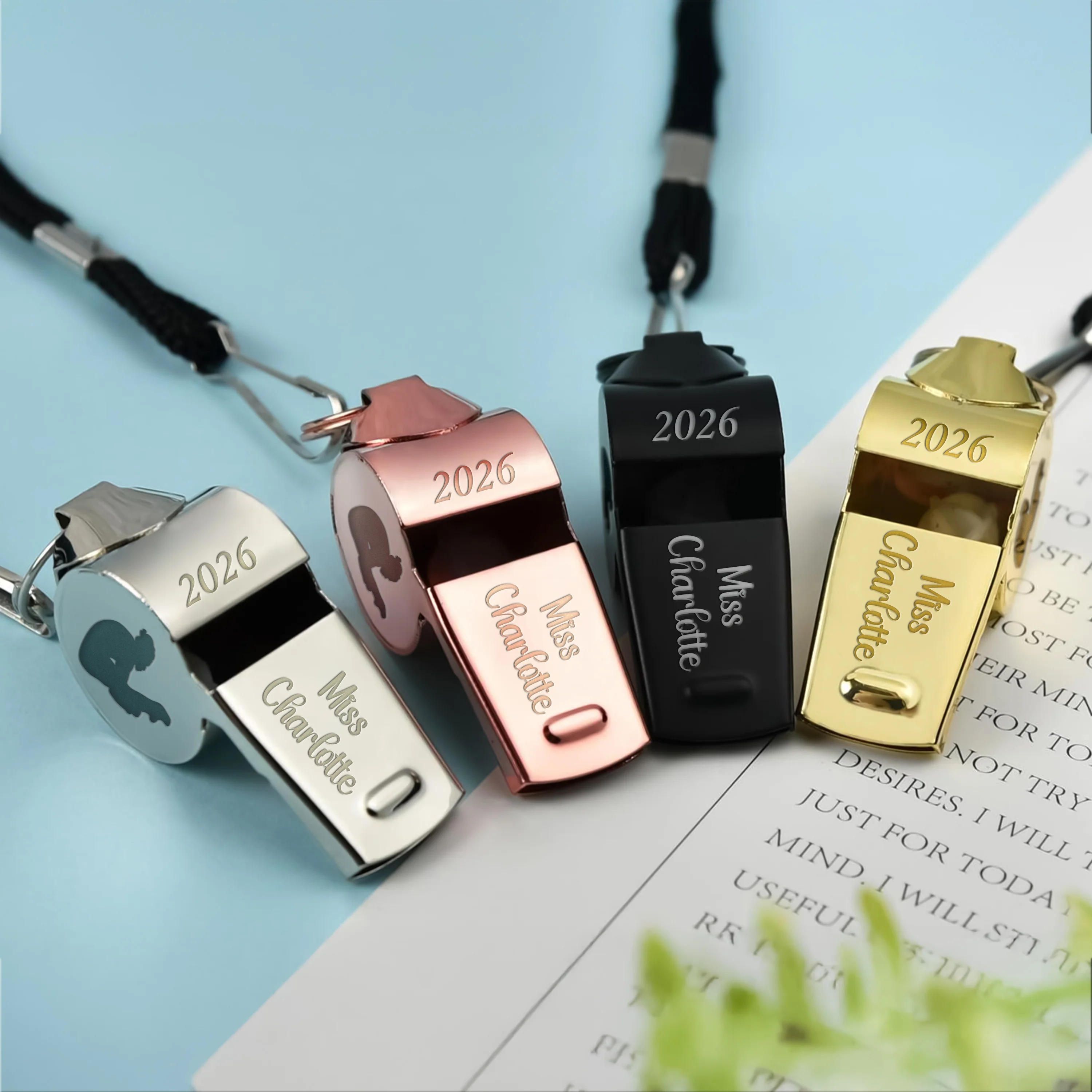 Personalized Miss Name Teacher Coach Whistle - Teacher Gifts, Graduation Gift LM32 897885 - Image 5