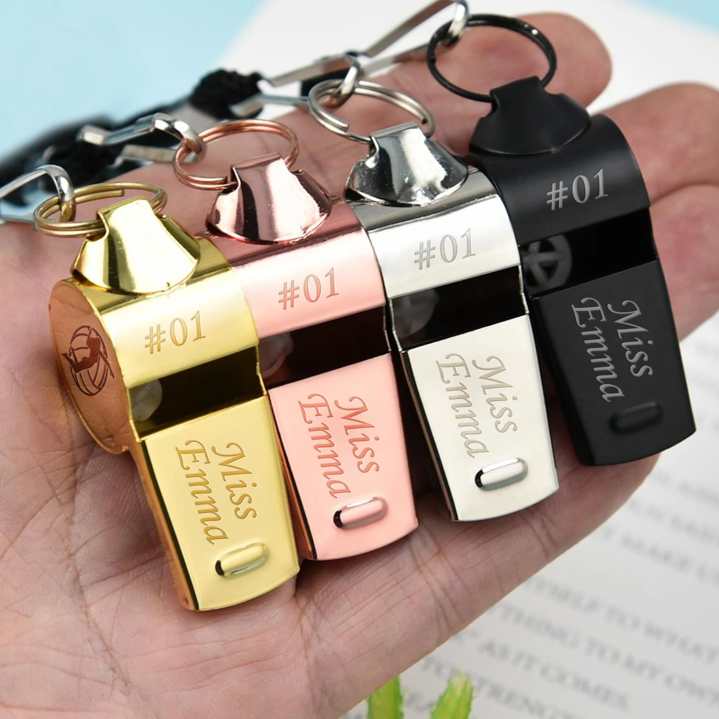 Personalized Miss Name Teacher Coach Whistle - Teacher Gifts, Graduation Gift LM32 897885 - Image 6