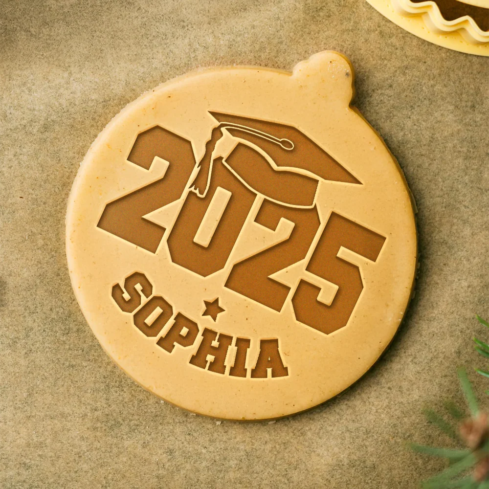 Personalized Name 2025 Graduation Keepsake Gift Cookie Stamp LM32 897437 - Image 4