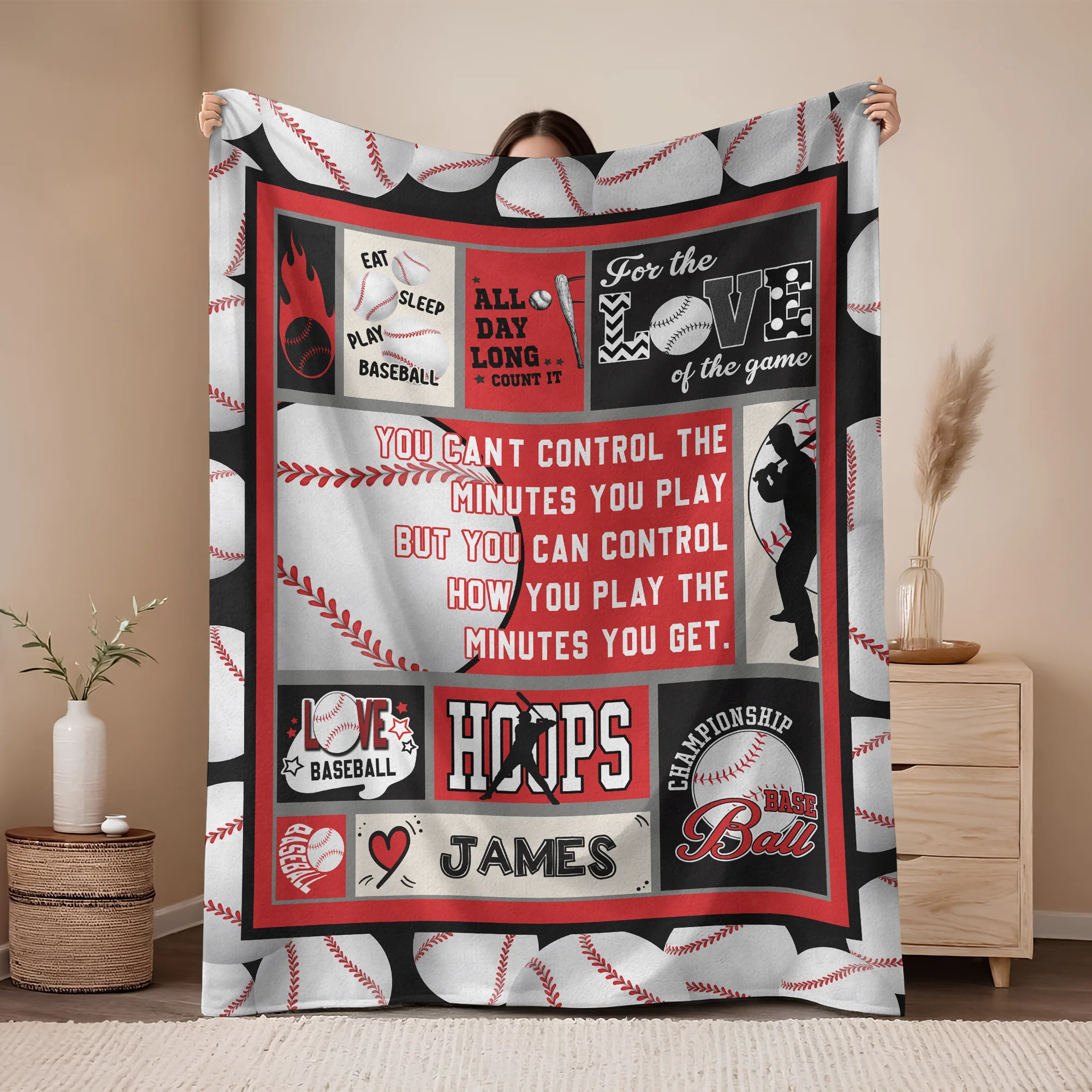 Personalized Name Basketball For The Sport-Loving Blanket LM32 895685 - Image 2