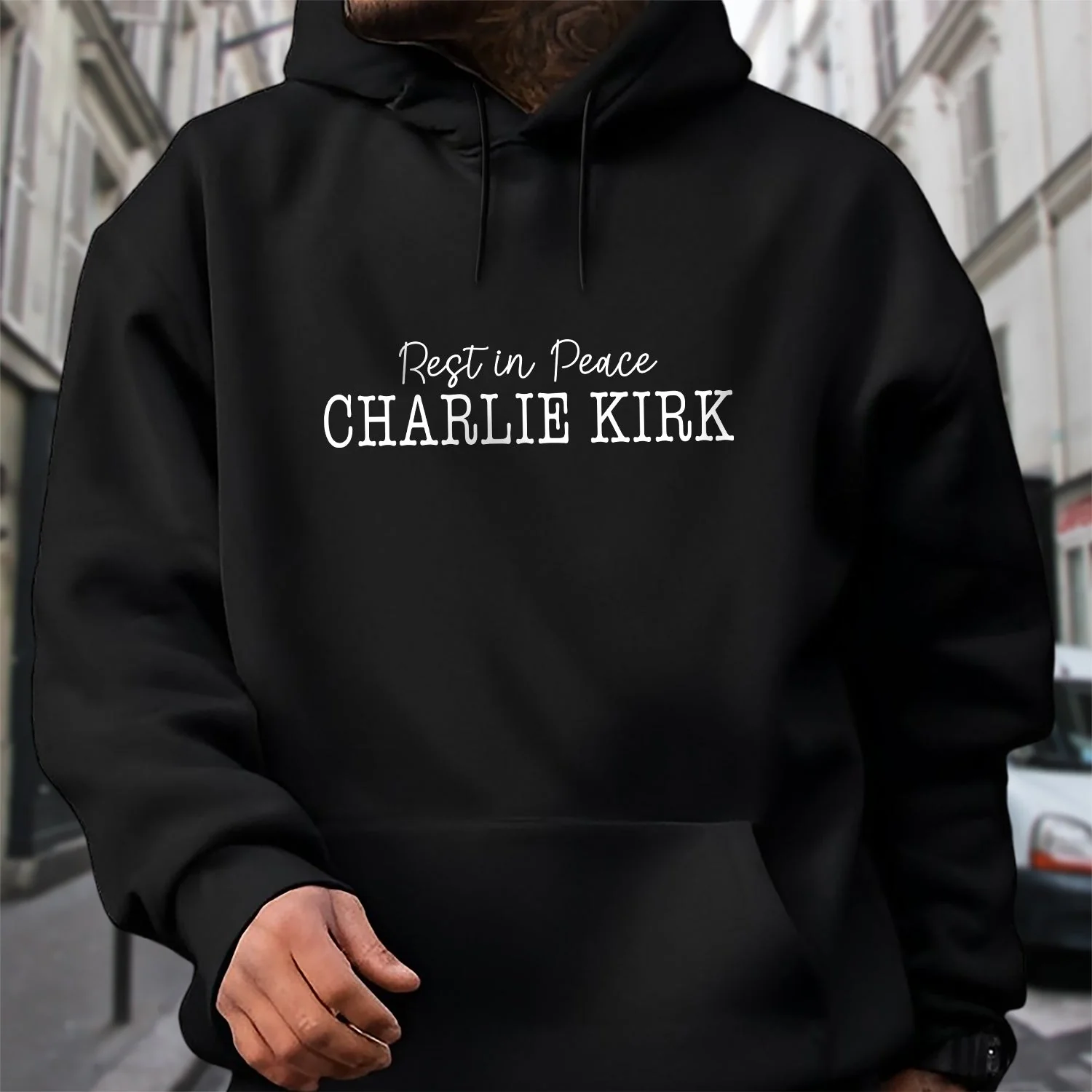 Rest In Peace Charlie Kirk Memorial Dark Shirt LM32 65447 - Image 7