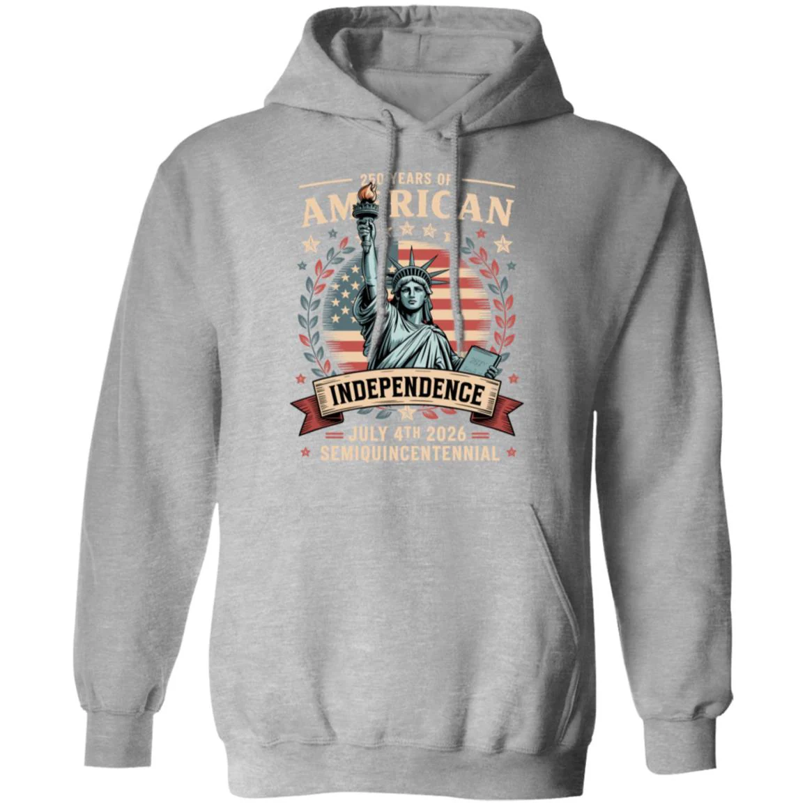 Statue of Liberty 250 Years Independence Day 2026 Dark Shirt LM32 895293 - Image 8