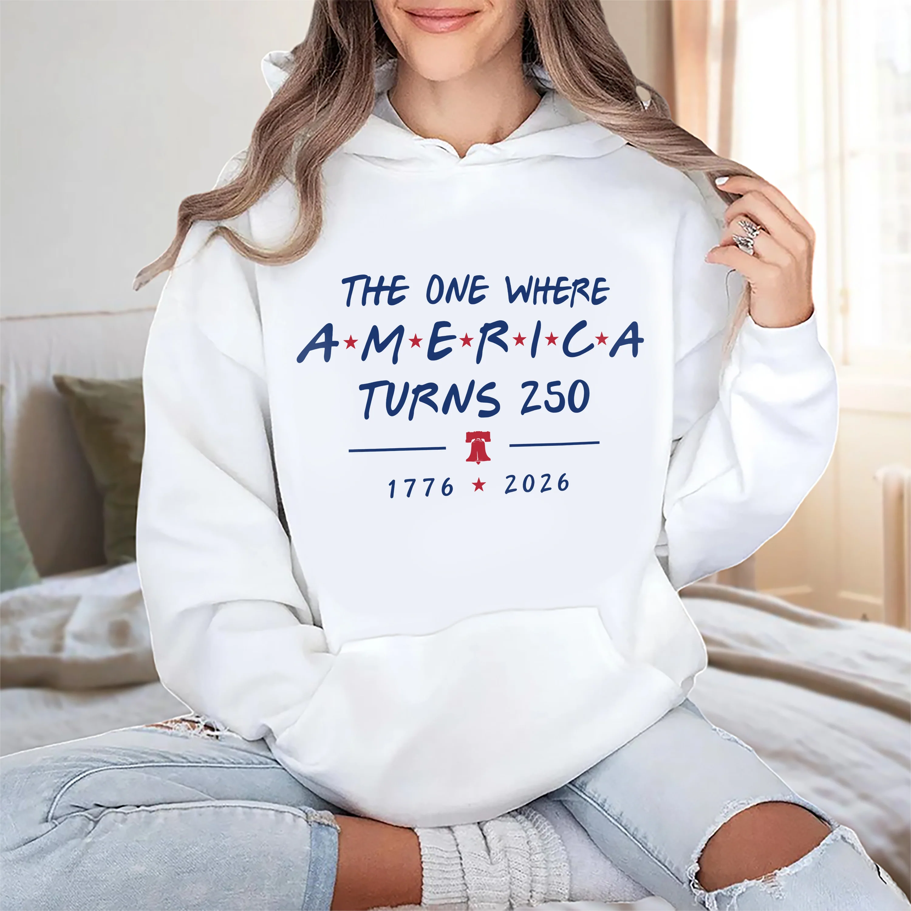 The One Where America Turns 250 Years 1776 - 2026 Bright Shirt LM32 669191 - Image 5