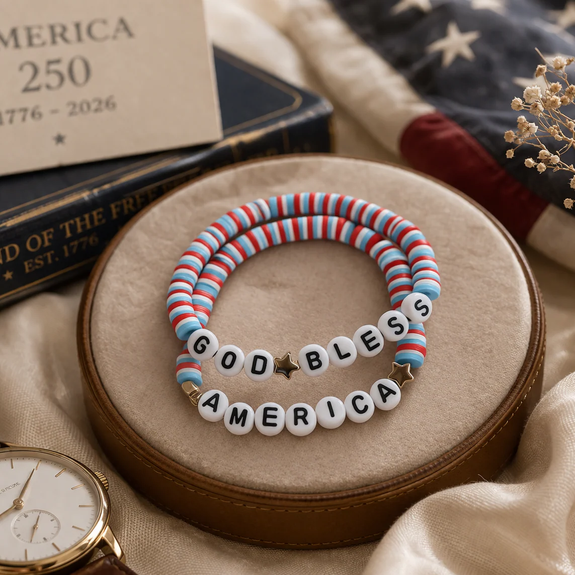 250 Years of America Freedom Bracelets LM32 899743 - Image 3