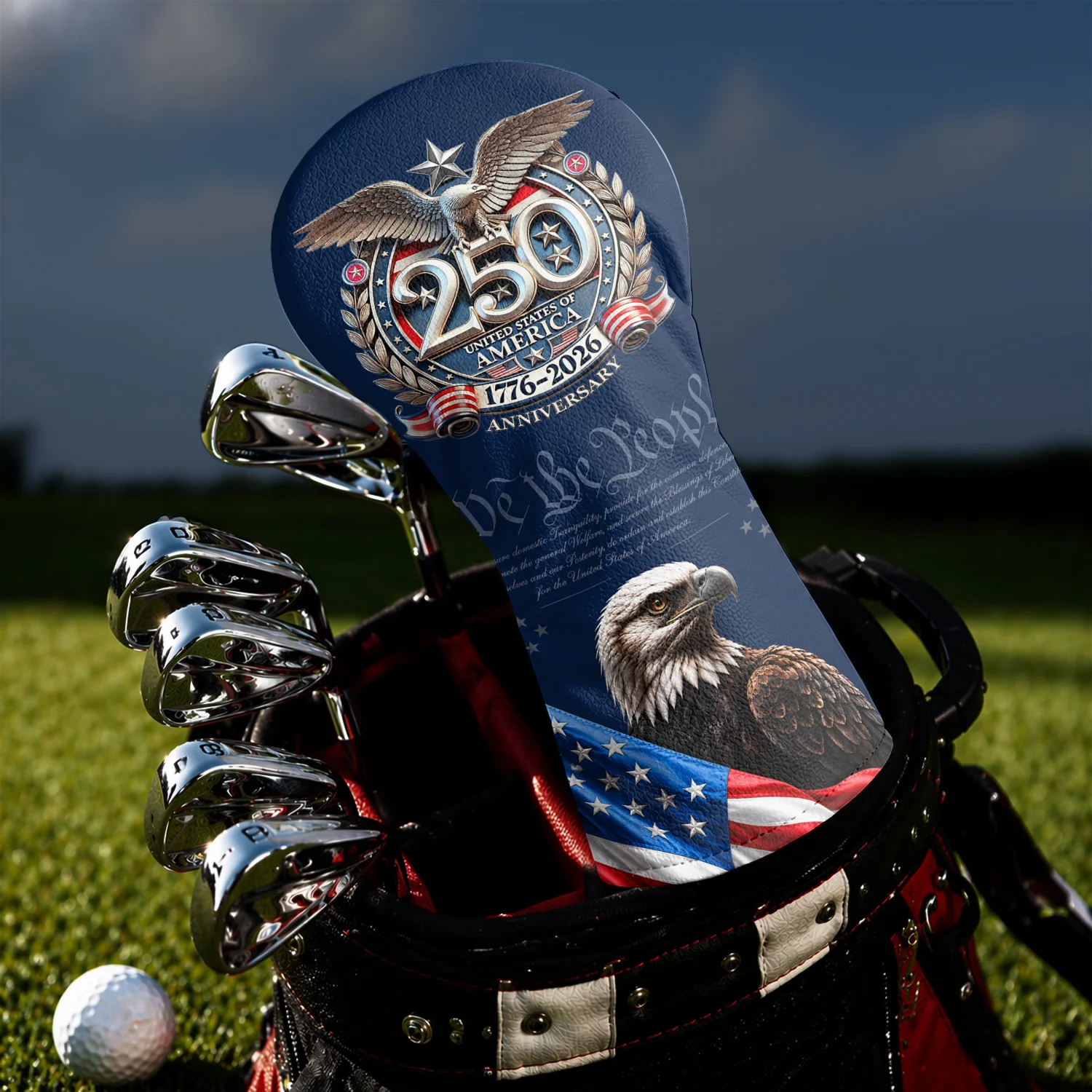 USA Eagles 250th Anniversary Semiquincentennial 1776-2026 Golf Head Cover - Gift For Golf Lovers LM32 668941 - Image 5