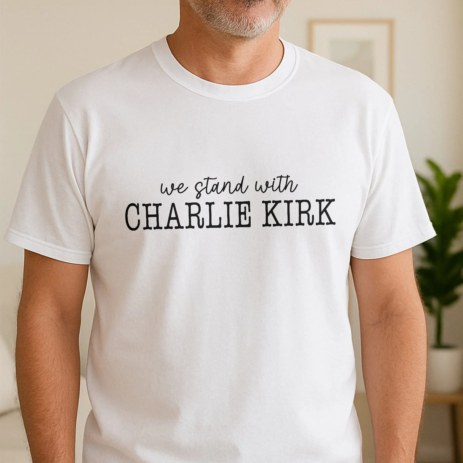We Stand With Charlie Kirk Memorial Bright Shirt LM32 65439 - Image 7