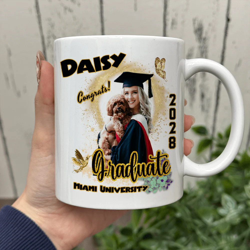 Custom Photo Graduation 2026 White Mug - Unique Keepsake Gift for Proud Grads LM32 893047 - Image 10