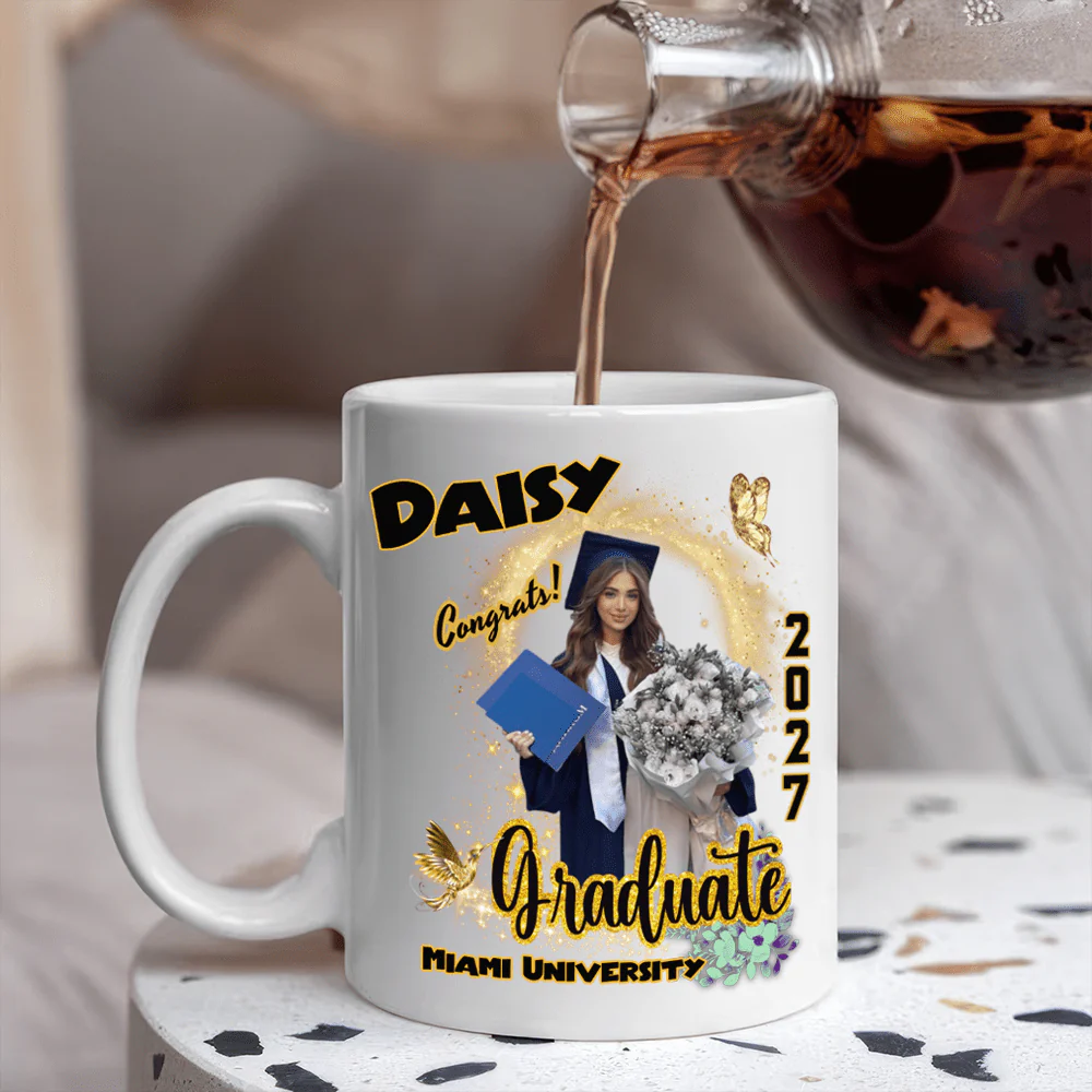 Custom Photo Graduation 2026 White Mug - Unique Keepsake Gift for Proud Grads LM32 893047 - Image 9