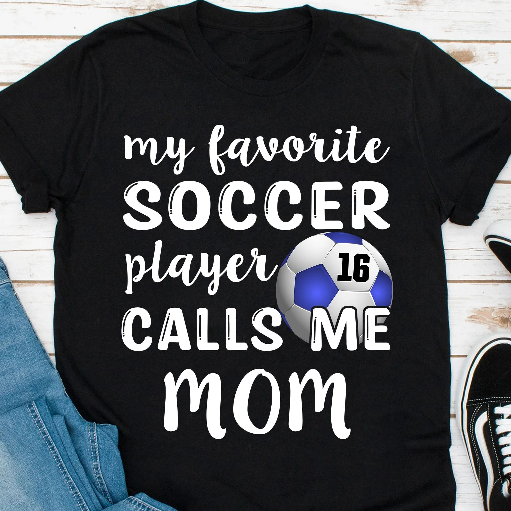 My Favorite Soccer Player Personalized Custom Soccer Shirts C497
