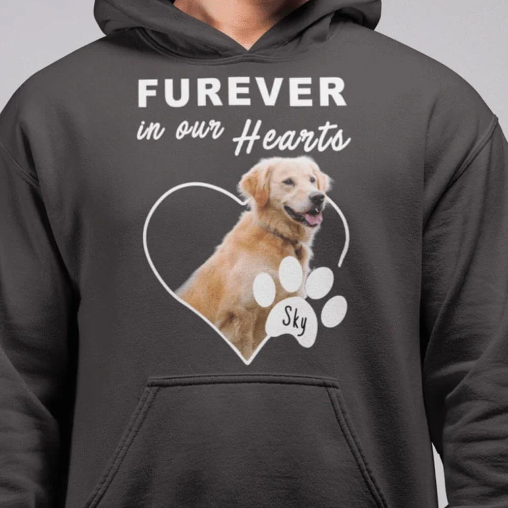 Furever In Our Hearts Dog Shirt - Image 4
