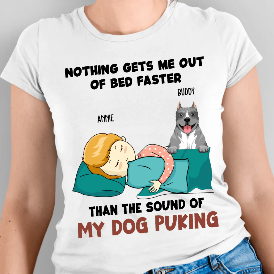 The Sound Of My Dog Puking Shirt - Image 2
