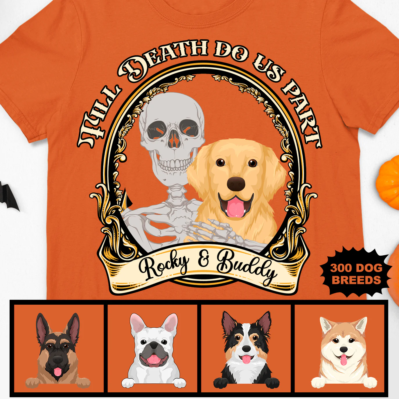 Till Death Do Us Part Dog Shirt - Image 2