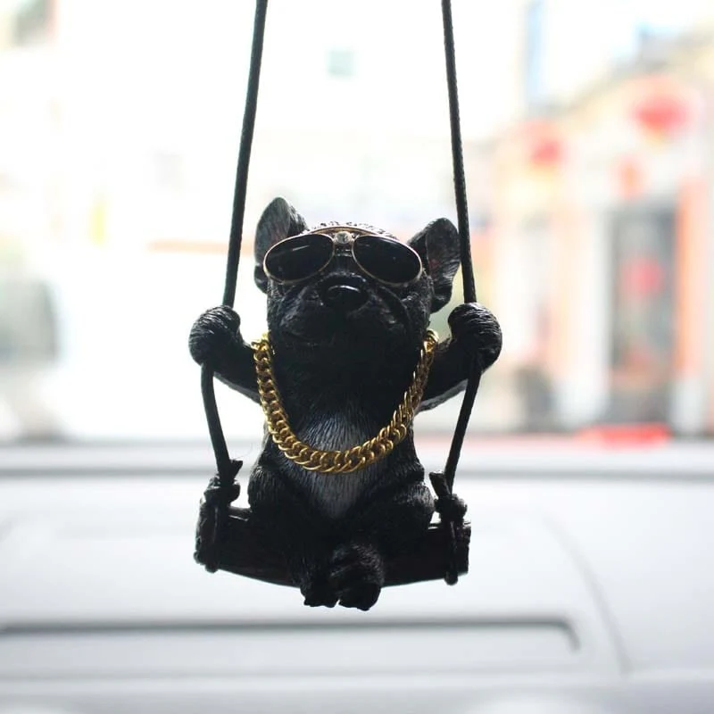 New Resin Cute Dog Anime Car Accessories - Image 10